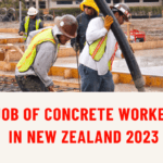 JOB OF CONCRETE WORKER IN NEW ZEALAND 2023