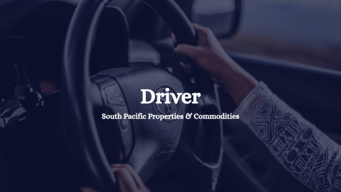 Driver South Pacific Properties & Commodities
