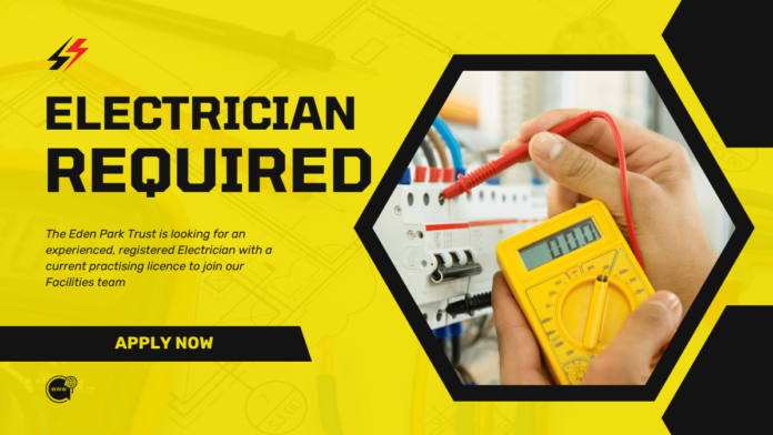 Electrician The Eden Park Trust