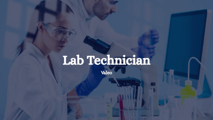 Lab Technician Valeo