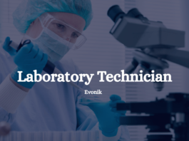 Laboratory Technician Evonik