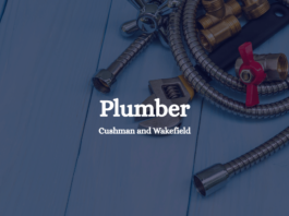 Plumber Cushman and Wakefield